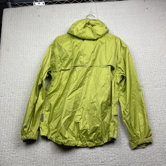 McKinley Aquamax Windbreaker Shell Jacket Women M Lime Green Light / Packable - Picture 12 of 16